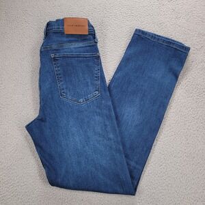 LUCKY BRAND Jean Size 10/30L ZOE High Rise Straight Leg Medium Wash Denim
